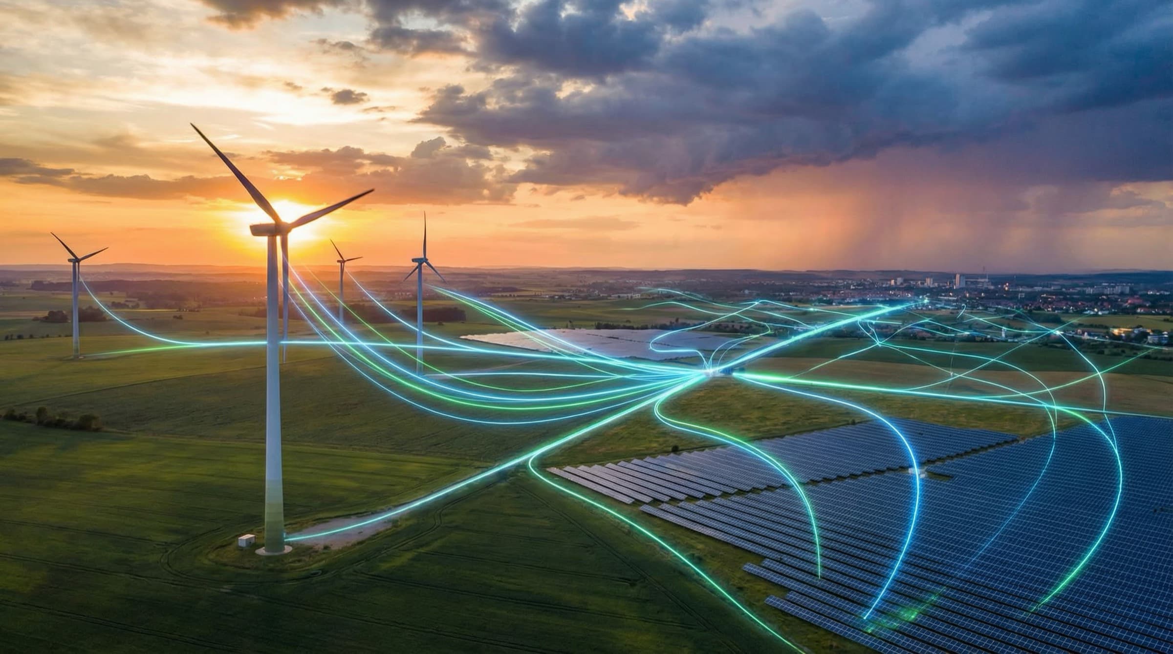 Energy & Renewables hero background