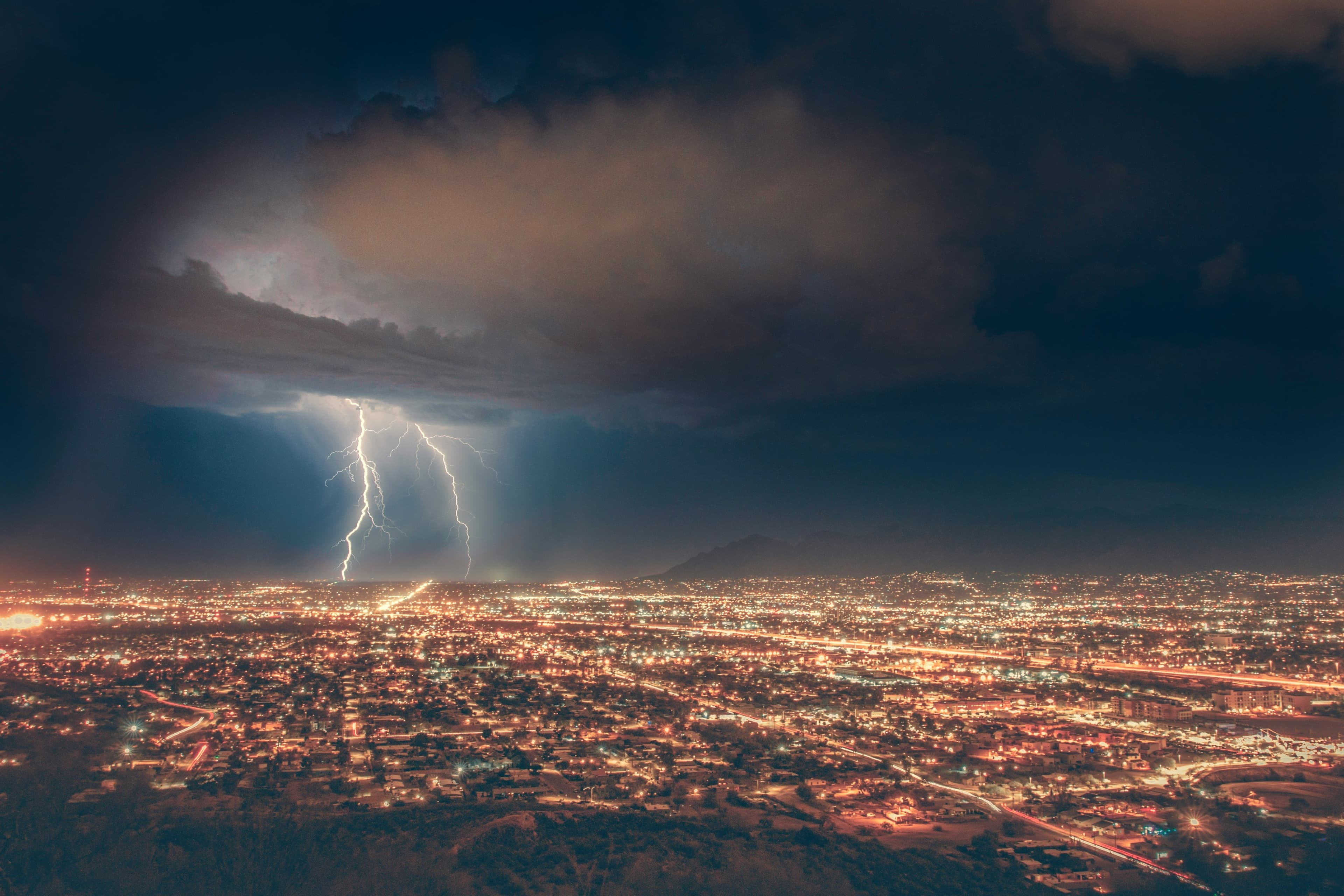 Earth from space with atmospheric glow, illustrating global weather coverage