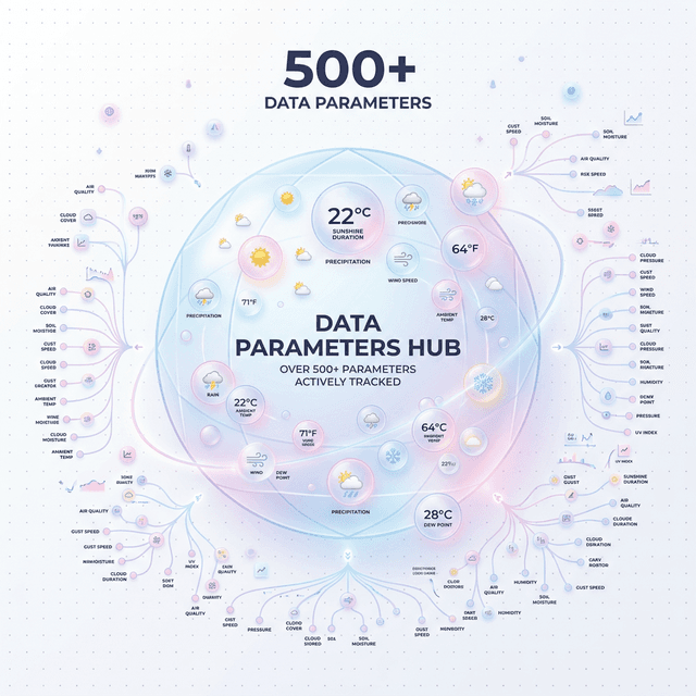 500+ Parameters