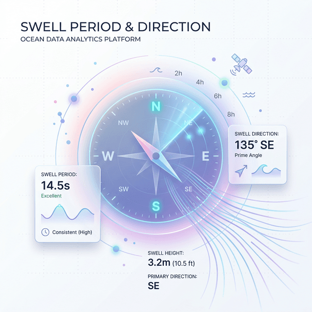Swell Period & Direction